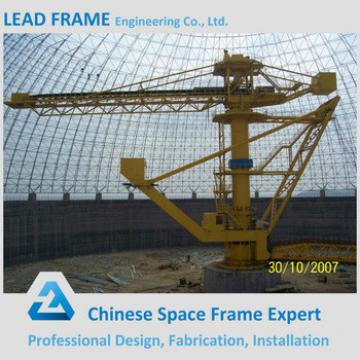 Prefab Large Span Galvanized Dome Space Frame With Roof Covering