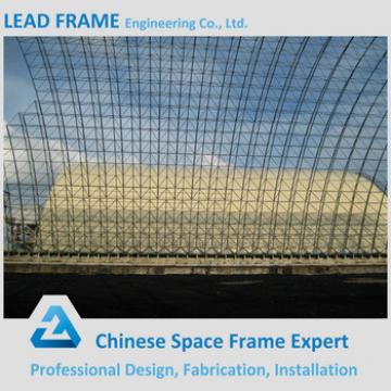 Low price steel space frame structure for coal storage shed