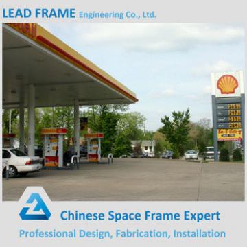 LF China Supplier Low Cost Structure Gas Station