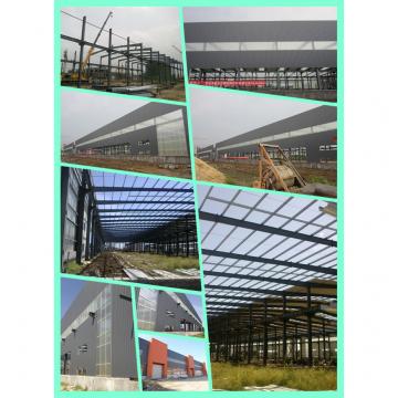 Baorun steel structure prefabrication portal type metal frame long span construction workshop