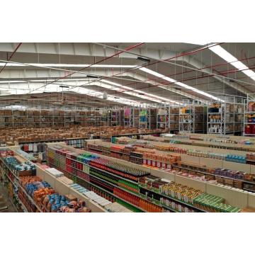 Assemble steel structure warehouse shopping mall