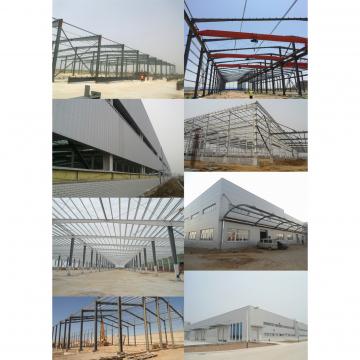 High rise prefab lightweight strong steel frame warehouse