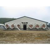 simple prefab metal steel chicken house sheds for layer and broiler prices and design supplier in china
