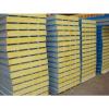 Galvanized Color metal glass wool sandwich panel for roofing and wall and warehouse