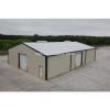 Prefabricated steel fabrication garage shed