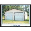 Prefabricated Light Steel Structure Garage for two cars #1 small image