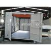 Color steel sheet foldable storage container