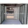 Color steel sheet folding container house for storage