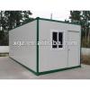 Low cost flat packed 20 feet container house for storage