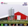 China easy assemble automatic chicken farm steel structure prefabricated poultry shed for poultry farm for sale