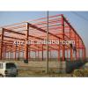 glass wool sandwich panel workshop with light weight steel frame
