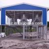 China low cost light steel frame poultry house prefab steel chicken farms