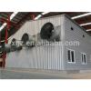 China steel structure building chicken poultry breeding house