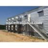 Closed poultry house Type and Steel material poultry farming shed