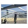 Steel structure heat insulation roof chicken house construction