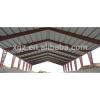 corrugated sheet steel roof structure