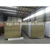 High fireproof Rockwool sandwich panel with color steel sheet for wall and roof