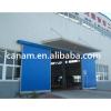 Industrial Manual or Electric Automatic Thermal Insulated Sliding Door with Small Wicket Door #1 small image