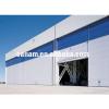 Grand volume prefabricated steel hangar building with fully opening door