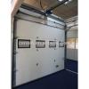 CE automatic color steel PU sandwich panel insulated industrial door,high lifting garage door