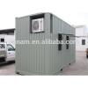 20ft shipping container with air conditioner systems and windows for mining office