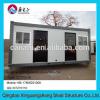 pre-built steel structure and sandwich frame container house for dormitary