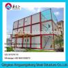 Prebuilt light steel structure 3layers container living house