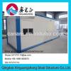 Waterproof Steel Blue and White Prefab Container House with EPS Sandwich Panel #1 small image