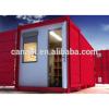 20ft container house eco-friendly container house colorful painting house
