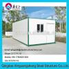 Flat pack container storage house low price with slide windows