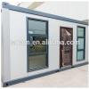 Iso and BV steel structure container living house with window