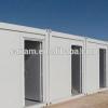 Steel structure flat pack container house for labor camp/dormitory