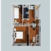 New design cheap dormitory house made from sea container