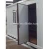 New style Stainless steel outdoor security prefab house