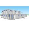 portable 20ft modified shipping container villa to live in