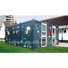 portable 20ft modified container villas design, price