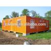 Yellow economic prefab shipping container house for dormitary camp after disaster #1 small image