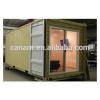 Steel structure container living house 20ft container house dormitory rooms #1 small image