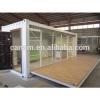 Modern movable vacation glass container house #1 small image