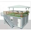 pre assembled falt-pack container house for living