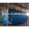 temporary facilities steel shipping container house 20ft container restaurant #1 small image