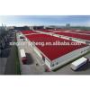 metal colour cladding andwich panel steel structure warehouse