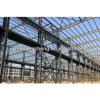 light structural steel industrial warehouse with crane