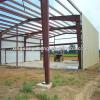 steel structure industrial shed design and construction with galvanized steel sheets
