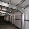 steel structure shed prefabricated design and construction with galvanized steel sheets