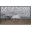 curved steel structural warehouse metallic roof structure