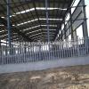50mx16mx5.72m light steel structure warehouse with fiberglass wool sandwich panel