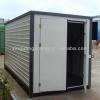 Flat pack foldable steel storage moving warehouse