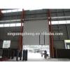 large span portal frame structural steel prefabricated warehouse