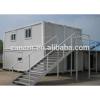 Heat and cold insulated easy assemble prefab container living house